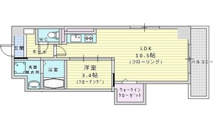 カーサ ベレタの物件間取画像